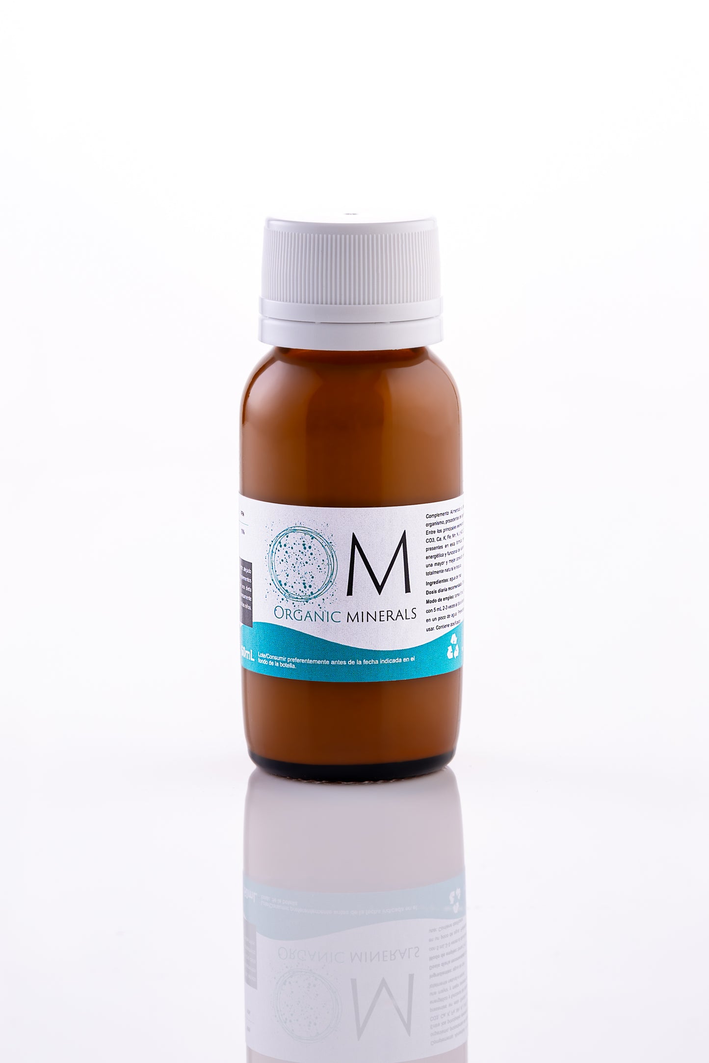 Ormus Organic Minerals 60 mL, Ormus Puro Premium, Concentrado, Minerales marinos, Oligoelementos, Monoatomicos, 1 Unidad