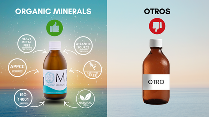 OM Organic Minerals 1000 ml | Ingeniería Mineral y Biohacking de Élite