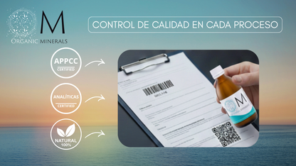 OM Organic Minerals 1000 ml | Ingeniería Mineral y Biohacking de Élite