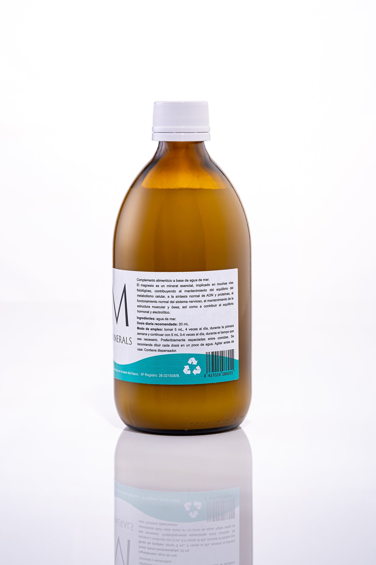 Ormus Organic Minerals 500 mL, Ormus Puro Premium, Concentrado, Minerales marinos, Oligoelementos, Monoatomicos