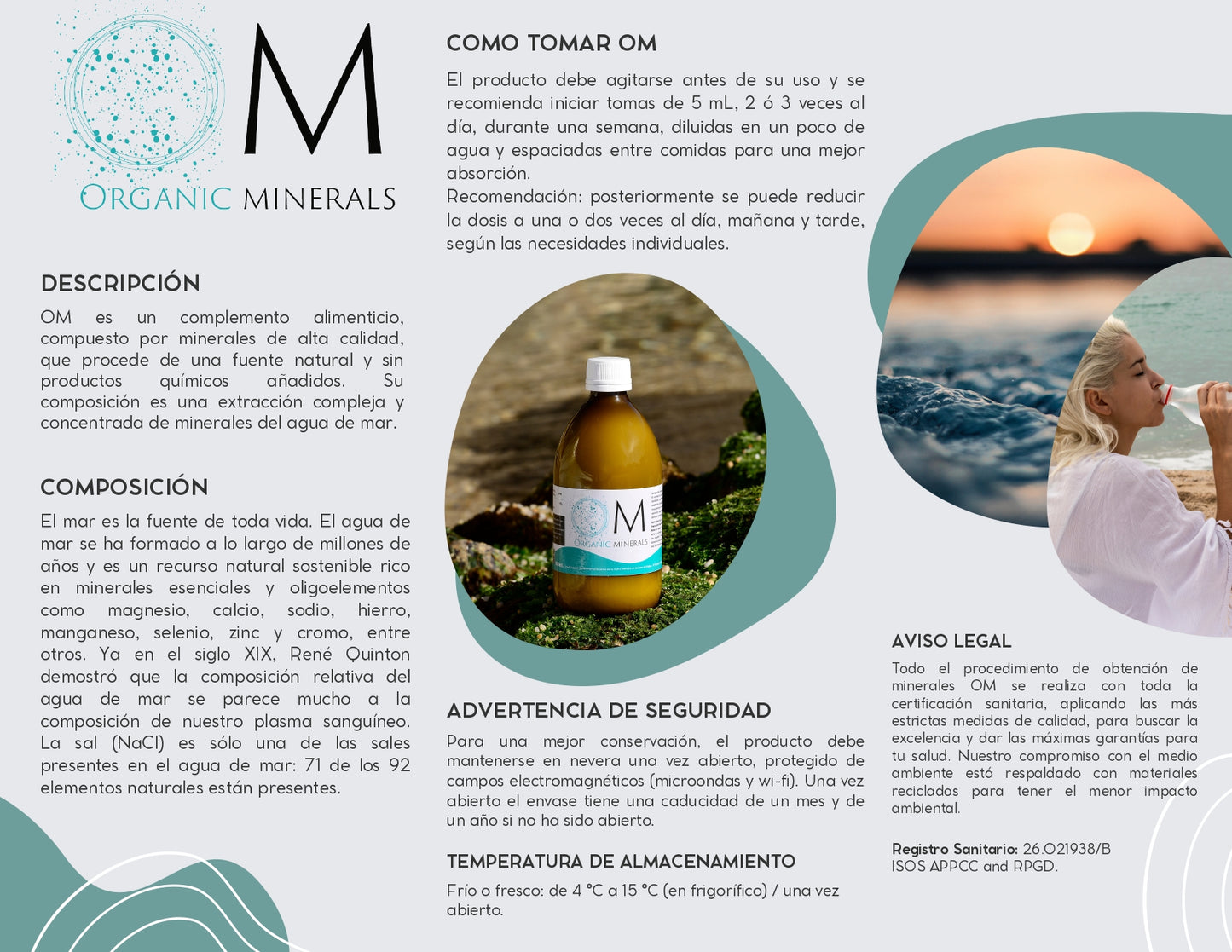 Ormus Organic Minerals 500 mL, Ormus Puro Premium, Concentrado, Minerales marinos, Oligoelementos, Monoatomicos, 1 Unidad