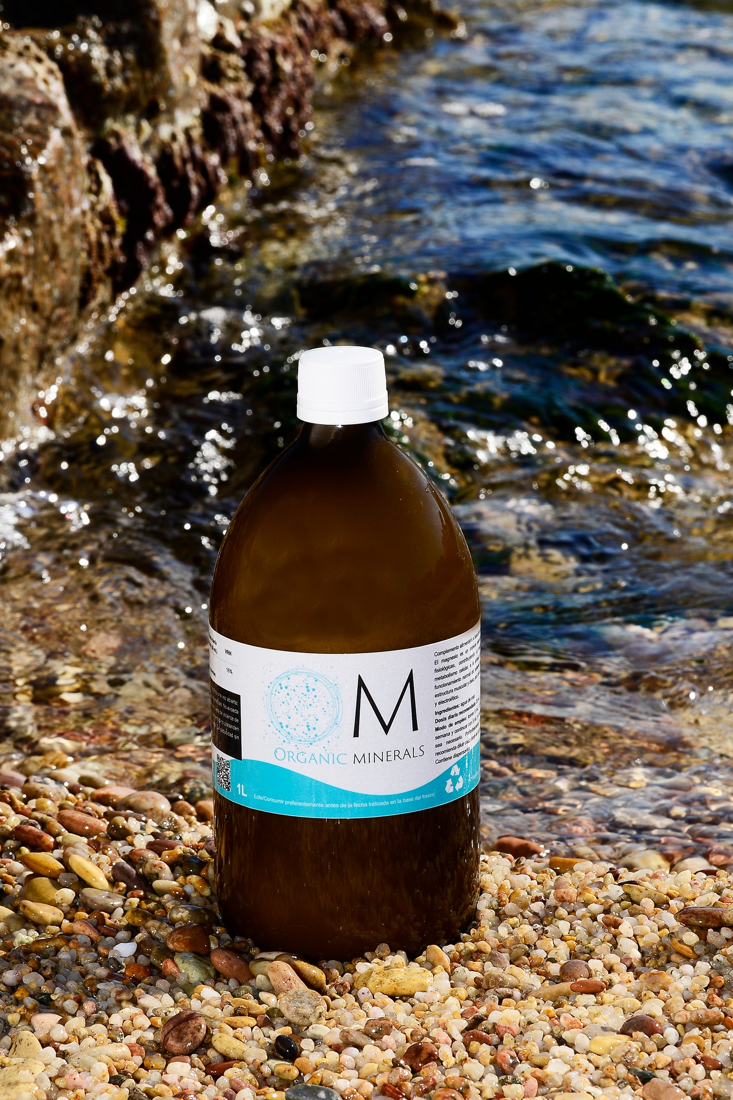 Ormus Organic Minerals 1 L, Ormus Puro Premium, Concentrado, Minerales marinos, Oligoelementos, Monoatomicos, 1 Unidad