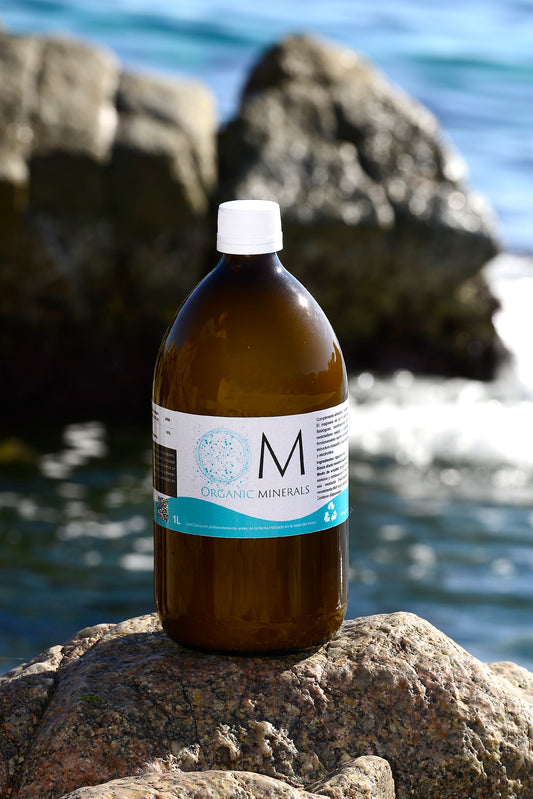Ormus Organic Minerals 1 L, Ormus Puro Premium, Concentrado, Minerales marinos, Oligoelementos, Monoatomicos, 1 Unidad