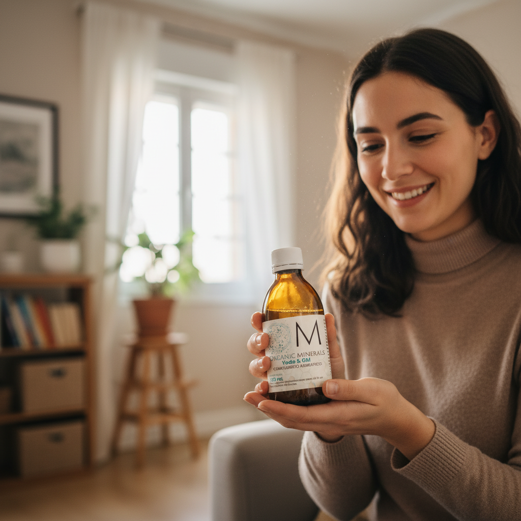 Ormus con Yodo - Potenciador del Metabolismo y Equilibrio Hormonal